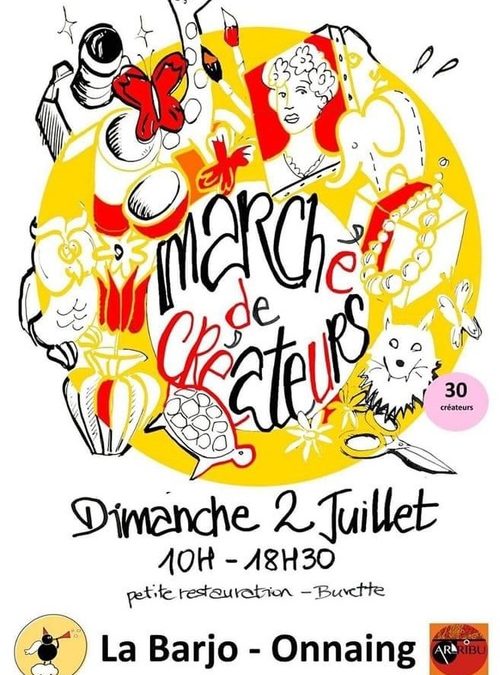 Marché de créateurs à La Barjo