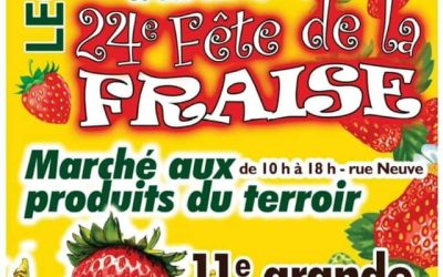 Fête de la fraise le 19 mai 2024 – Lecelles