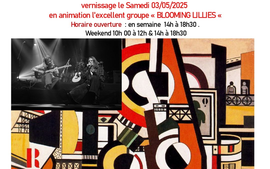 Exposition à la maison JONNIAUX du 01 au 11 mai 2025
