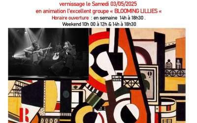 Exposition à la maison JONNIAUX du 01 au 11 mai 2025
